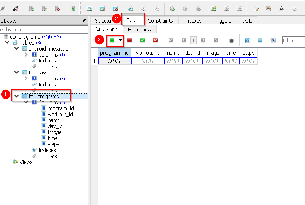 sqlitestudio data type size